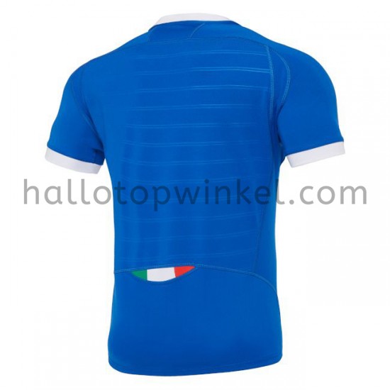 Italiaans rugbyteam Thuis Tenue 2020-2021 Korte Mouw