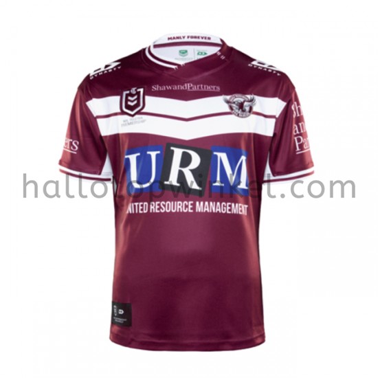 Manly Warringah Sea Eagles Rugby Thuis Tenue 2021 Korte Mouw