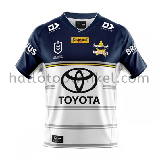 North Queensland Cowboys Rugby Uit Tenue 2021 Korte Mouw