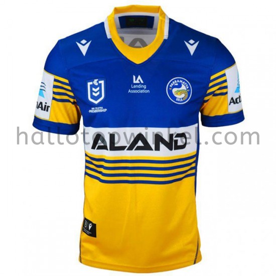 Parramatta Eels Rugby Thuis Tenue 2021 Korte Mouw