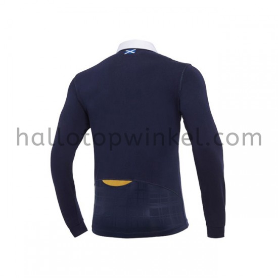 Schots rugbyteam Thuis Tenue 2020-2021 Lange Mouw
