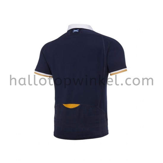 Schots rugbyteam Thuis Tenue 2020-2021 Korte Mouw