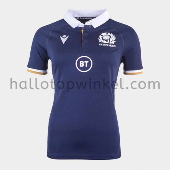 Schots rugbyteam Dames Thuis Tenue 2020-2021 Korte Mouw