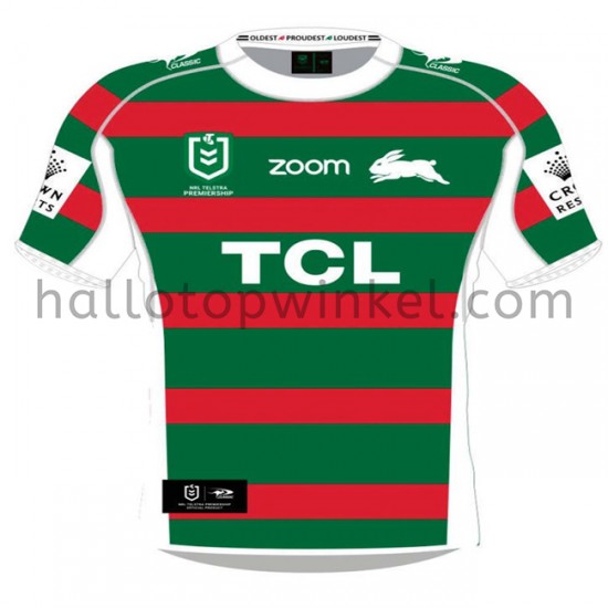 South Sydney Rabbitohs Rugby Uit Tenue 2021 Korte Mouw