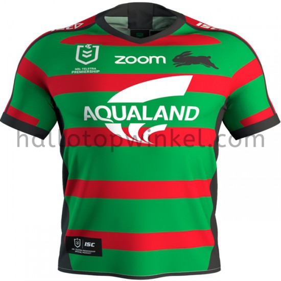 South Sydney Rabbitohs Rugby Thuis Tenue 2020 Korte Mouw