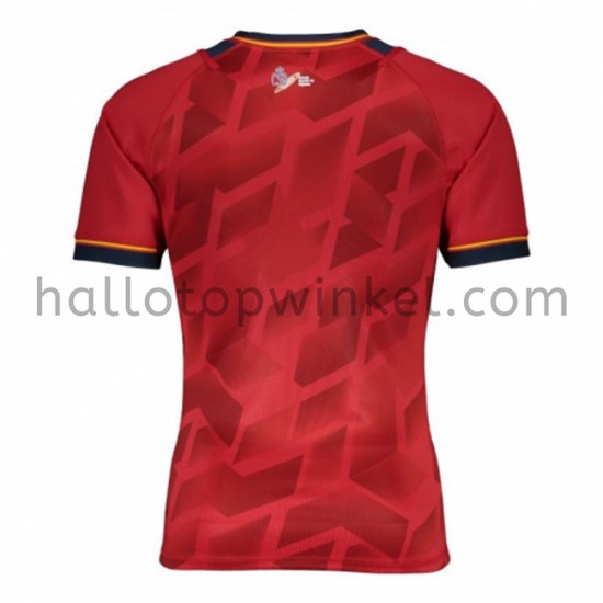 Spaans rugbyteam Thuis Tenue 2021 Korte Mouw