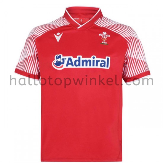 Welsh rugbyteam 7S Thuis Tenue 2020-2021 Korte Mouw