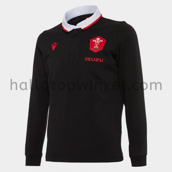 Welsh rugbyteam Classic Uit Tenue 2020-2021 Lange Mouw