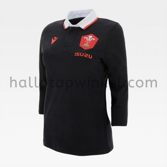 Welsh rugbyteam Classic Dames Uit Tenue 2020-2021 Lange Mouw