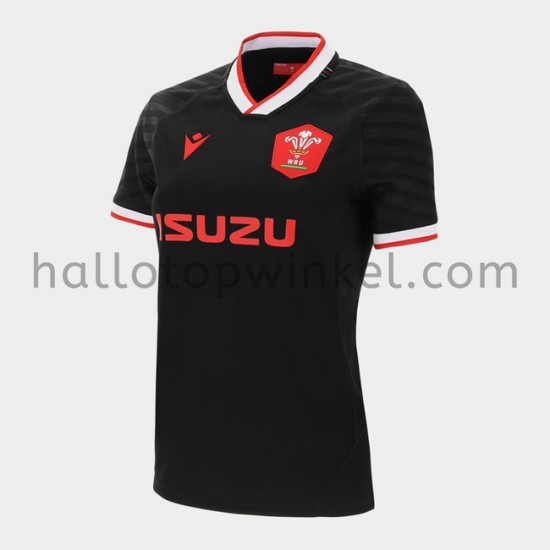 Welsh rugbyteam Dames Uit Tenue 2020-2021 Korte Mouw
